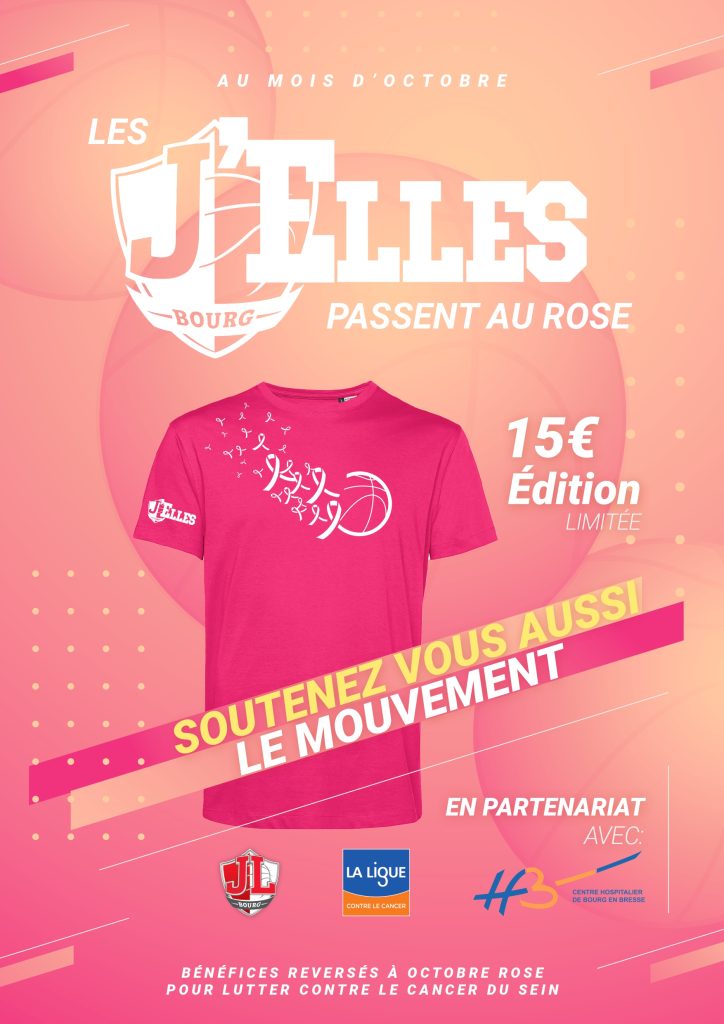 Afiche Octobre Rose Tshirts