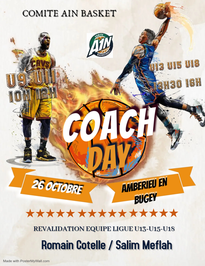 Lancement des inscriptions pour le Coach Day