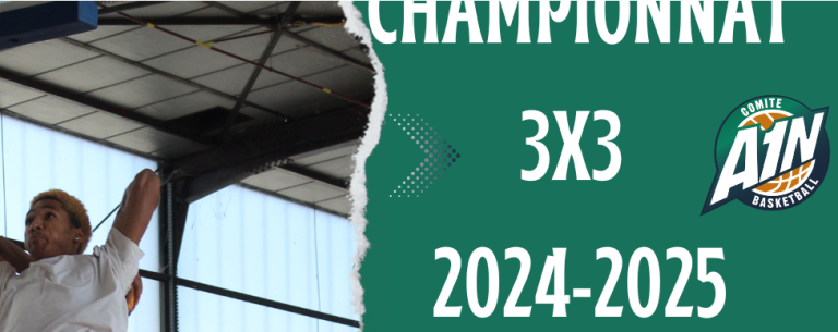 Ouverture des inscriptions pour le championnat départemental 3X3 2024-2025