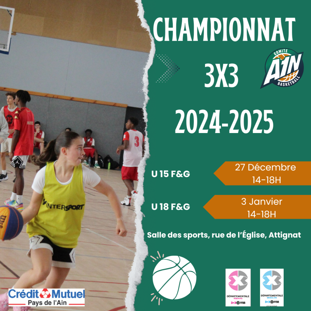 Championnat 3x3 2024 2025 Etape 3