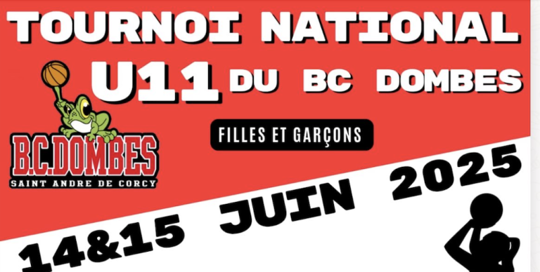 Tournoi National U11 du BC Dombes